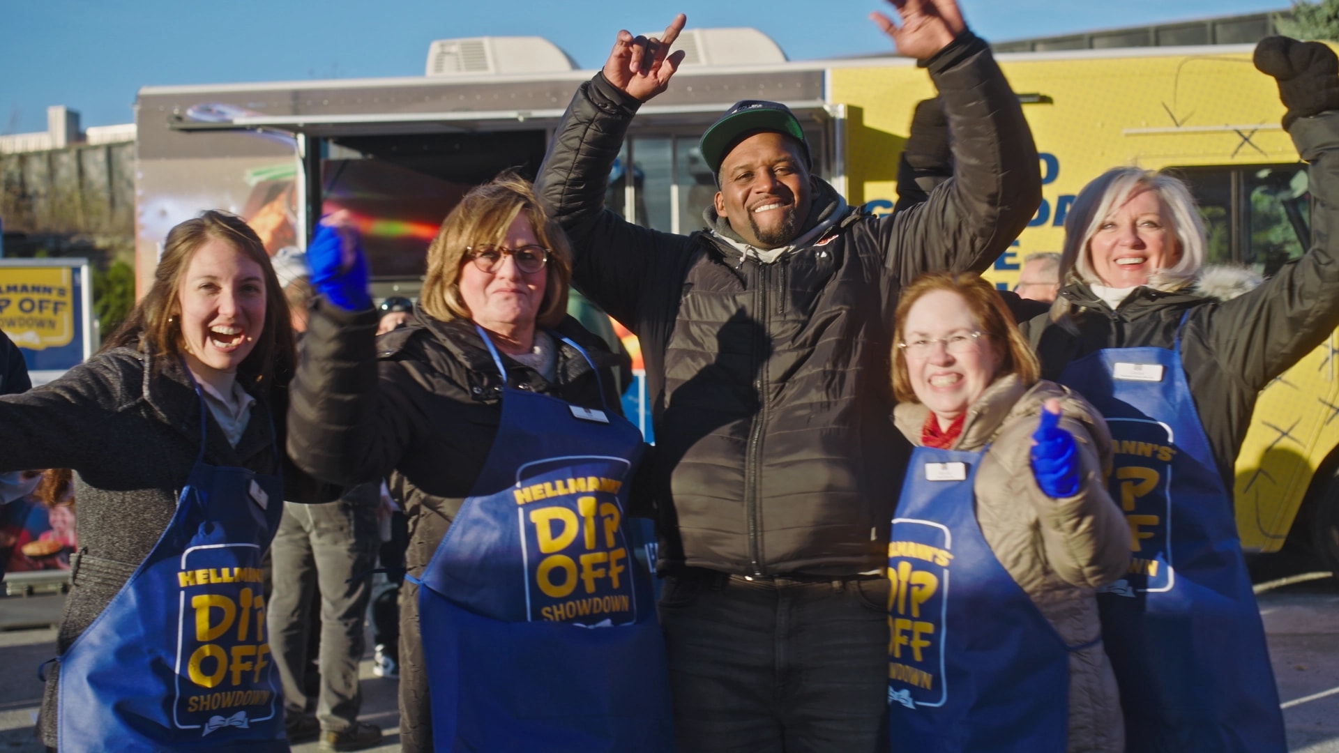 Hellmann's Big Ten Dip-Off Showdown Video Production With 18,000+ Fan Engagements